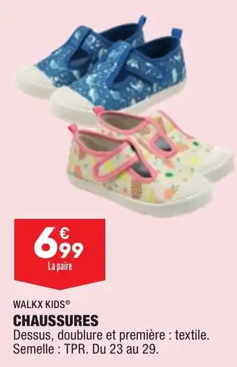 ALDI WALKX KIDS chaussures offre