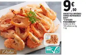 E.Leclerc Crevettes Entières offre