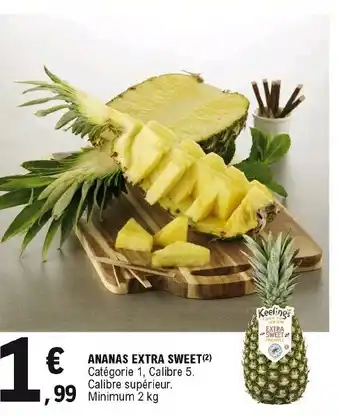 E.Leclerc Ananas Extra Sweet offre
