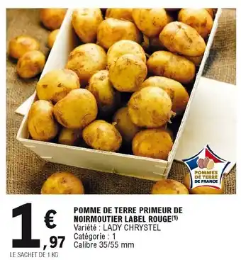 E.Leclerc Pomme De Terre Primeur offre