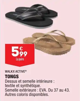 WALKX ACTIVE tongs
