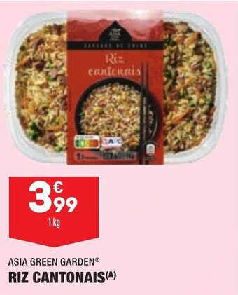 ALDI ASIA GREEN GARDEN riz cantonais offre