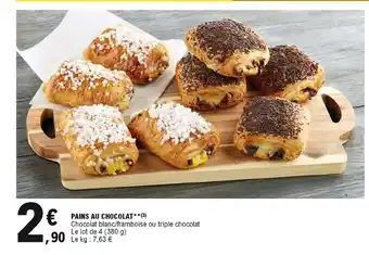 E.Leclerc Pains Au Chocolat offre