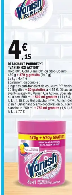 Détachant Poudre