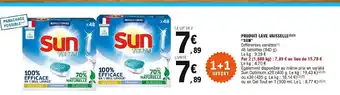 E.Leclerc Produit Lave Vaisselle Sun offre