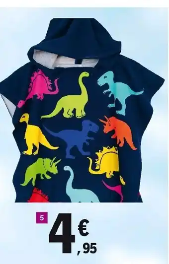E.Leclerc Poncho Enfant offre