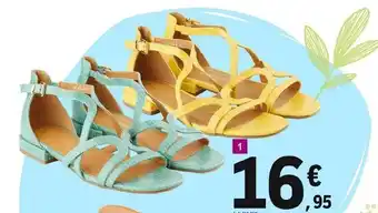Sandales Plates