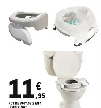 E.Leclerc Pot De Voyage Babireva offre