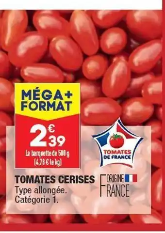 ALDI Tomate cerise offre
