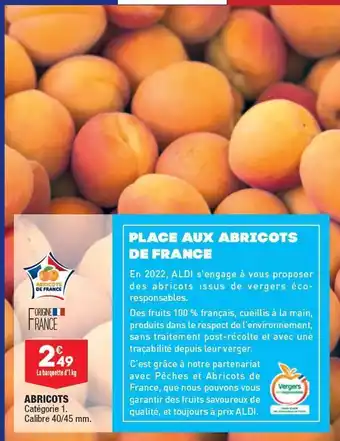 ALDI Abricots offre