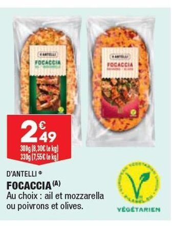 ALDI Focaccia offre