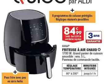 ALDI Friteuse a air chaud offre