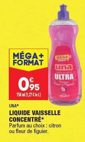 ALDI Liquide vaisselle concentre offre