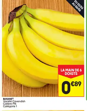 Leader Price Banane offre