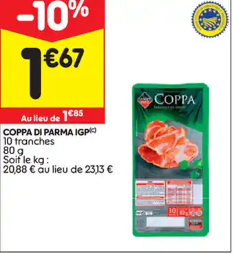 Leader Price Coppa di Parma offre