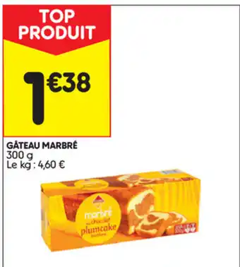 Gâteau marbré