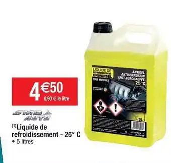 Cora x Carrefour Liquide De Refroidissement-25°c offre