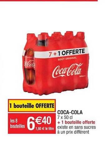 Cora x Carrefour Coca-cola offre