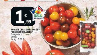 E.Leclerc Tomate Cerise Mélangée offre