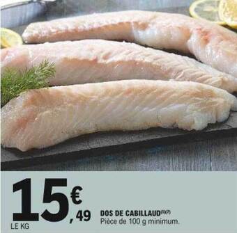 E.Leclerc Dos De Cabillaud offre