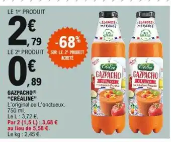E.Leclerc Gazpacho offre