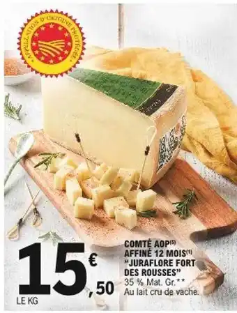 E.Leclerc Comté Aop Affiné 12 Mois offre