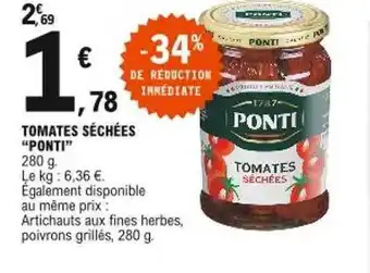 E.Leclerc Tomates Séchées offre