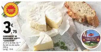 E.Leclerc Camembert De Normandie Aop offre