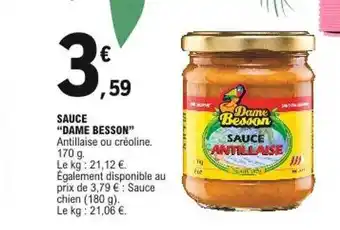 E.Leclerc Sauce offre