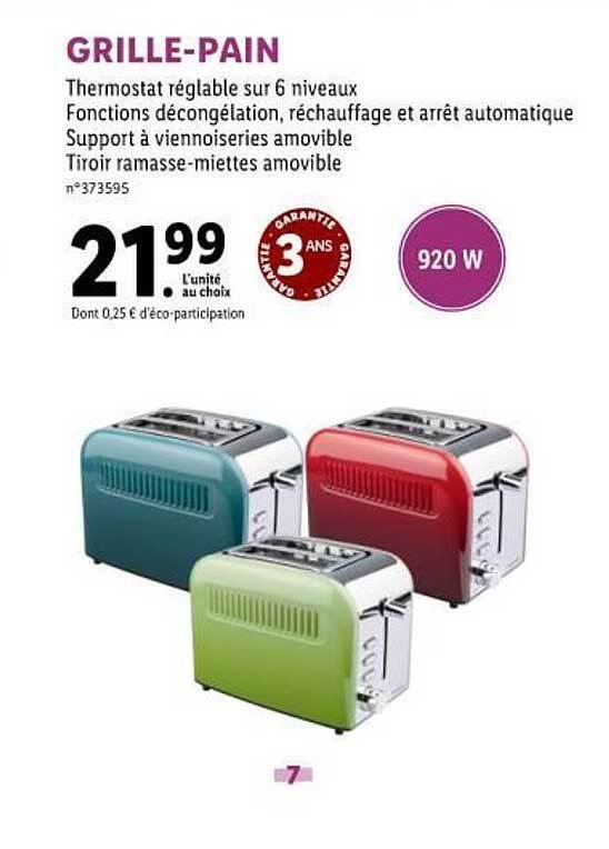 Promo Grillepain chez Lidl