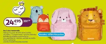 Calipage Sac Dos Maternelle offre