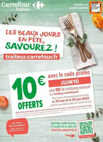Carrefour Les Beaux Jours En Fête offre