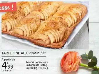 Carrefour Tarte Fine Aux Pommes offre
