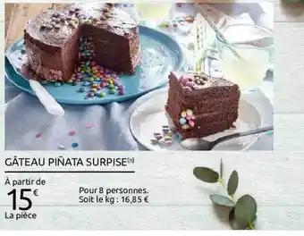 Gâteau Piñata Surprise