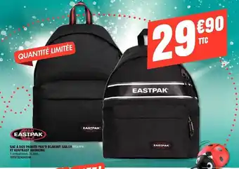 Plein ciel Sac à Dos Padded Pak'r Blakout Sailor Et Kontrast Bouncing Eastrak offre