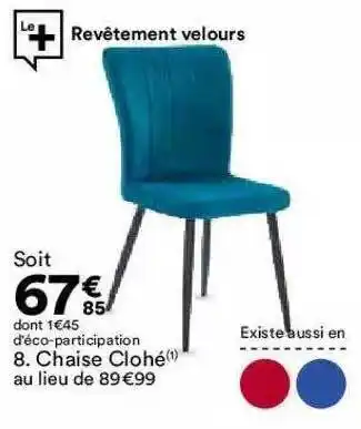 BUT Chaise Clohé offre