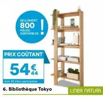 BUT Bibliothèque Tokyo Linea Natura offre