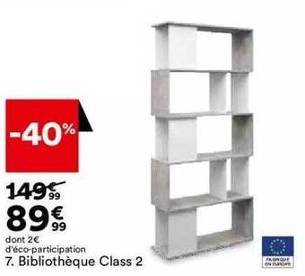 BUT Bibliothèque Class 2 offre