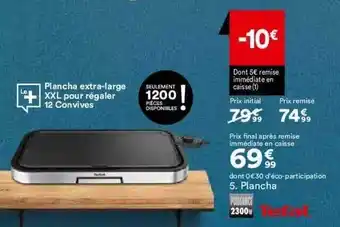 BUT Plancha Tefal offre