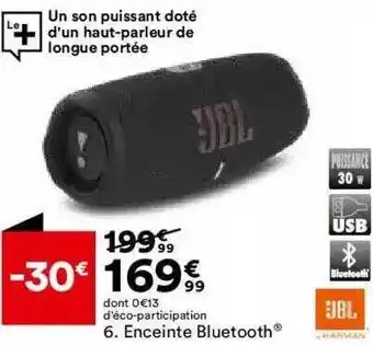 BUT Enceinte Bluetooth Jbl offre