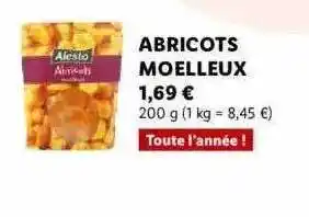 Lidl Abricots Moelleux Alesto offre