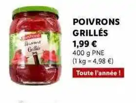 Lidl Poivrons Grillés offre