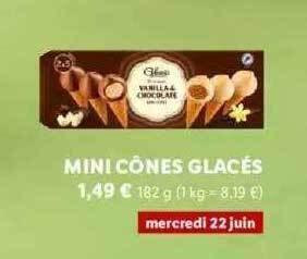 Lidl Mini Cônes Glacés offre