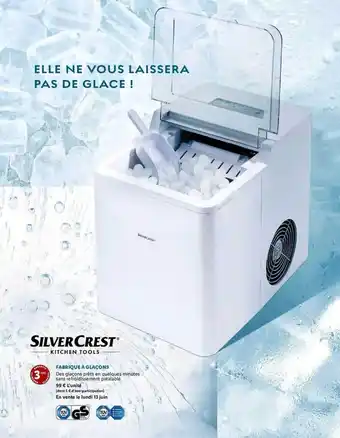 Lidl Fabrique à Glaçons SilverCrest offre