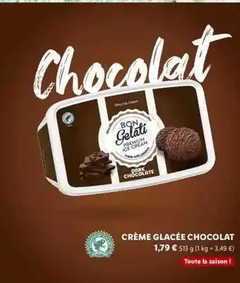 Lidl Crème Glacée Chocolat offre