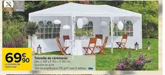 Carrefour Tonnelle De Cérémonie offre
