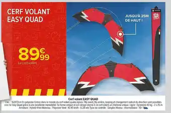 Carrefour Cerf Volant Easy Quad offre