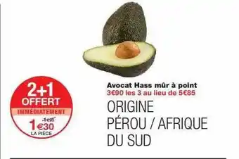 Monoprix Avocat Hass Mûre à Point offre