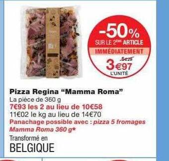Monoprix Pizza Regina offre