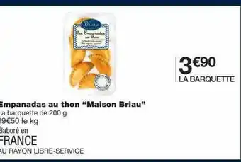 Monoprix Empanadas Au Thon offre